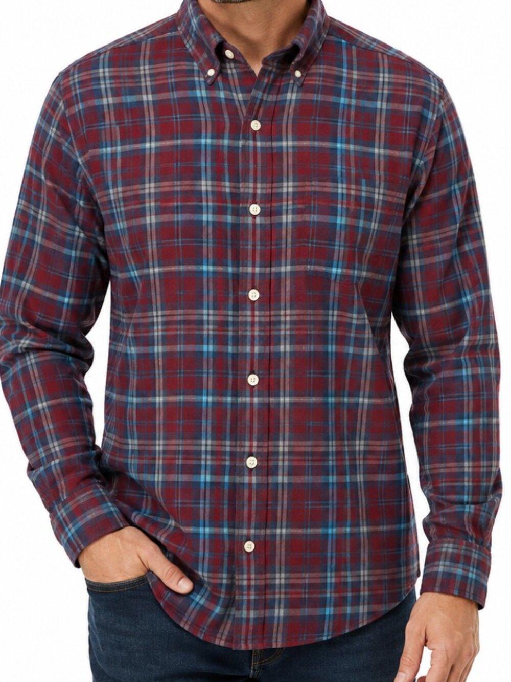 St Johns Bay XL Classic Fit Comfort Shirt Casual/Dress